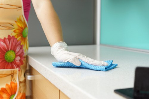 Professional deep cleaning in a SW6 property