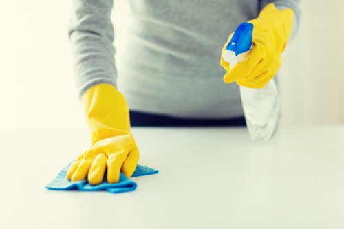 Deep cleaning of a lounge sofa in a SW6 property